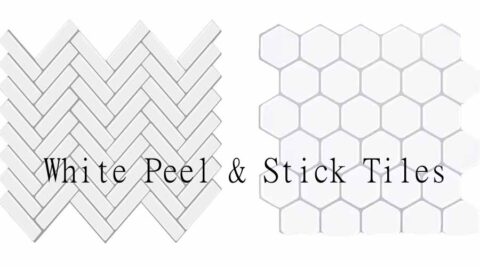 White Peel and Stick Tiles